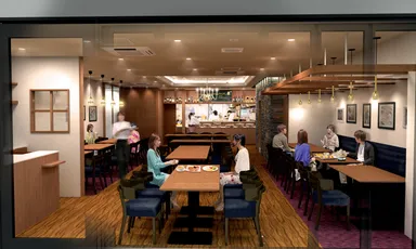 ビストロカツキ　内装イメージ