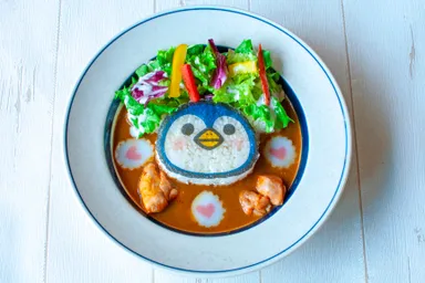 喰いてぇ～なぁ。ペンギンのチキンカレー