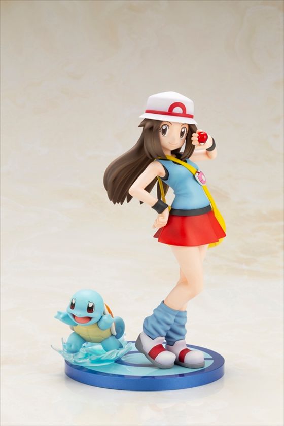 「ARTFX J 」よりリーフ with ゼニガメが登場！
記念すべき第10弾に、
『ポケットモンスター ファイアレッド・リーフグリーン』の
女の子主人公がラインナップ！