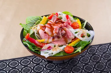 ローストビーフフレッシュサラダ御膳