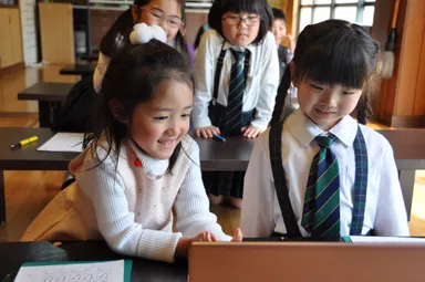 学習している様子4