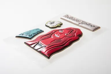 横尾忠則 福福ステッカー(Bardot) 2