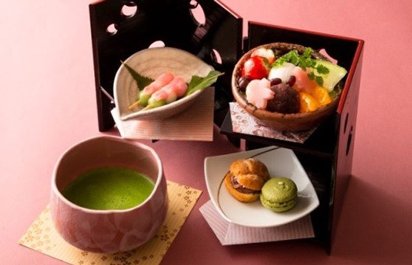 おもちゃ箱のような和スイーツセットなど
春爛漫 おすすめスイーツ＆カクテル
千里阪急ホテルにて 2019年3月1日（金）より販売中