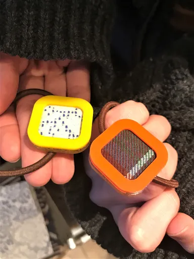 尾州テキスタイルの髪ゴム