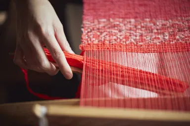 【青森屋】南部裂織体験(6)