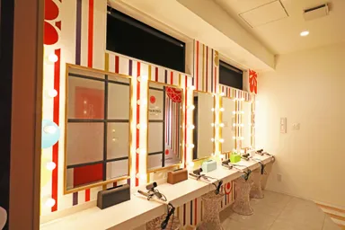 女性の方が嬉しいパウダールーム