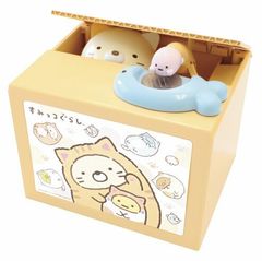 はずかしがりや ねこのかわいい貯金箱が登場！～すみっコぐらし バンク【ねこ】4月上旬発売～