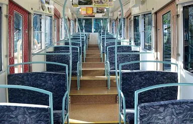 男山ケーブル（内装）