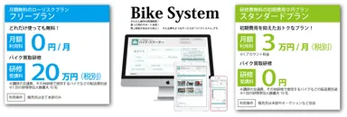 バイクシステム利用料金