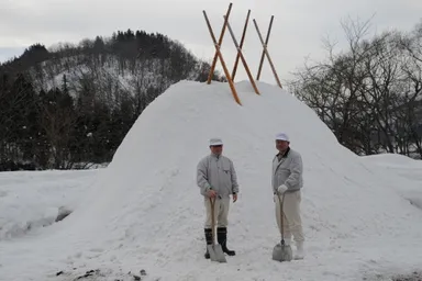 2019年1月15日雪埋め(7)