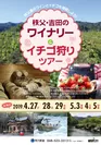 『秩父・吉田のワイナリー＆イチゴ狩りツアー』パンフレット