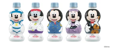 エビアン キャラクターボトル ミッキーシリーズ