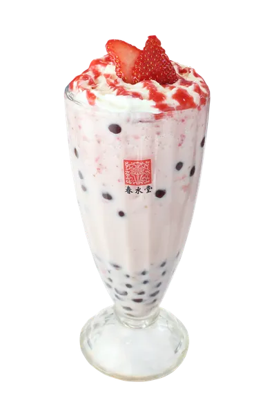 タピオカ苺ミルクティー