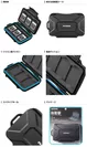 ■ハクバ ハードメモリーカードケース XQD6（ブルー／レッド）製品詳細