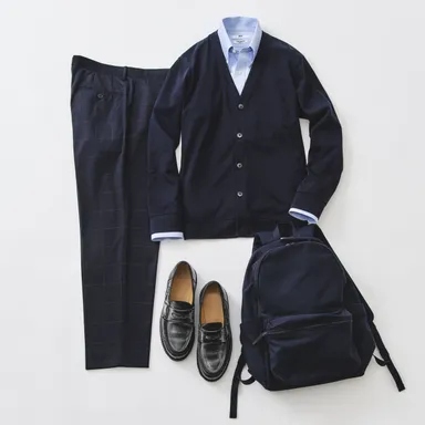 ブルーワントーンコーデ