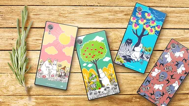 『ムーミン』耐衝撃ケースKAKU