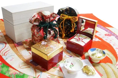 献上菓子「黄金亀」セット画像01