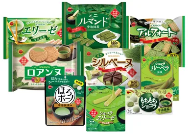 抹茶フェア商品(新商品7品、既存品2品)