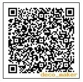 「デコ☆メーカー」アクセスQRコード