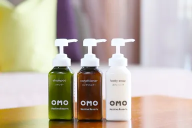 【星のや軽井沢】ポンプボトル（OMO）