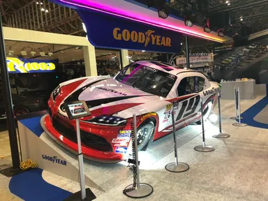 東京オートサロン2019で展示されたNASCAR仕様 トヨタ スープラ