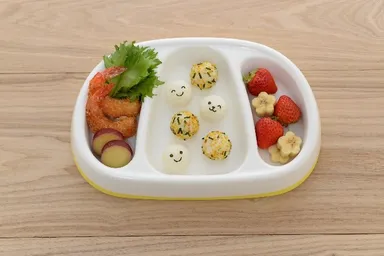 たっぷり入る深皿プレート2