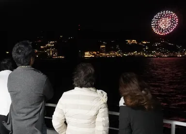 【界 熱海】花火鑑賞 (2)