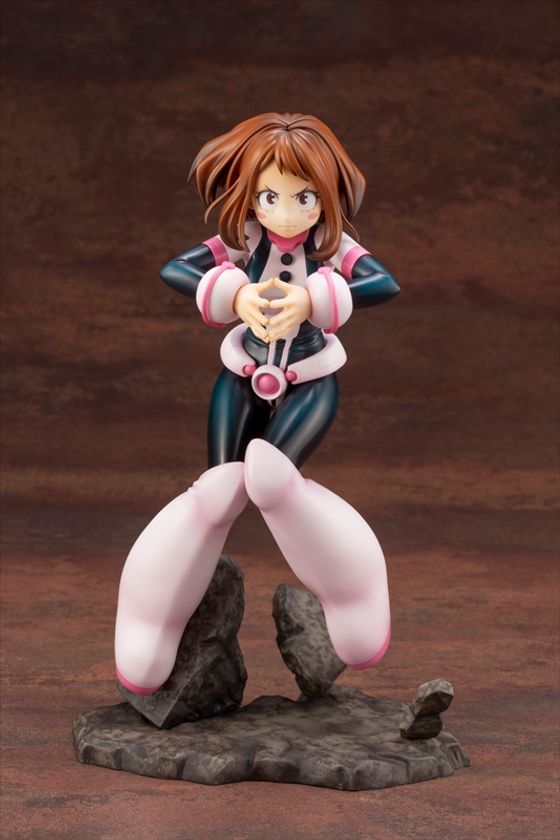 大人気TVアニメ『僕のヒーローアカデミア』より
「麗日お茶子」がスケールフィギュアとなって登場！