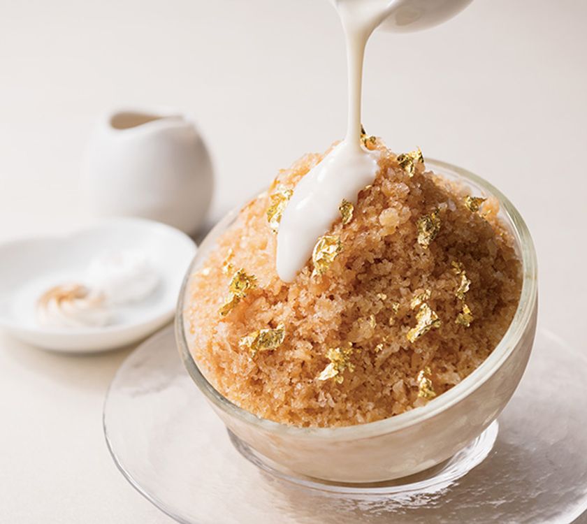 まるで“食べる”アールグレイティー
4種の味わいで愉しむ、夏季限定・紅茶のかき氷
2019年5月1日（水・祝）より ホテル阪急インターナショナルにて