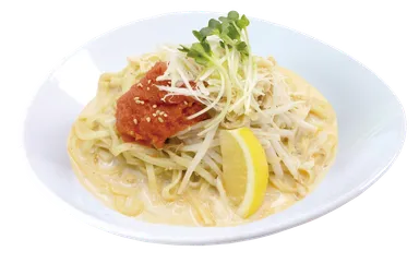 明太豆乳まぜ麺