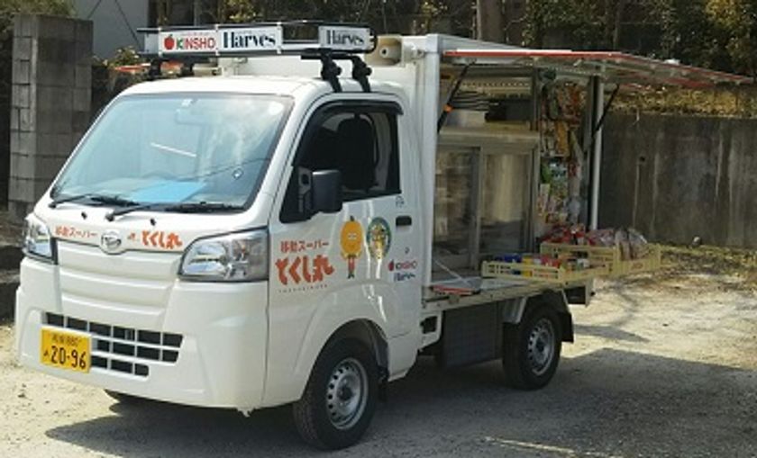 ～地域密着型スーパーマーケットとして 「お客様のお買物サポート」に取り組みます～
移動スーパー「とくし丸」近商ストア３号車、大和高田店で４月１７日（水）運行開始