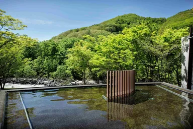 【奥入瀬渓流ホテル】渓流露天風呂