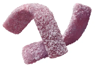 弾力フェットチーネ弾力グレープ味 生地