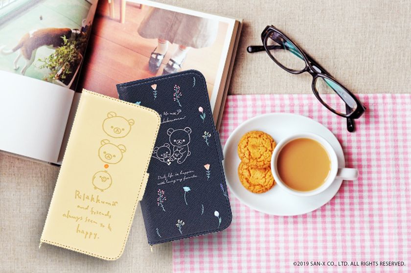 【San-X Collection】「リラックマスタイル」シリーズの
iPhone XS/X,XR,XS Maxに対応した「フリップカバー」を発売。
