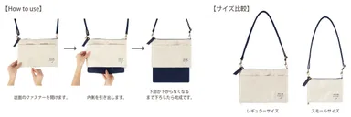 DELDE ショルダーバッグ 使い方