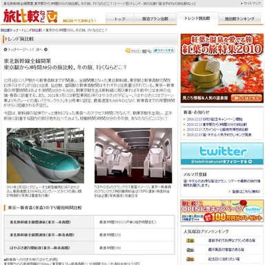 トレンド旅比較