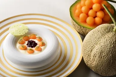 【トマム】メロンのズッパ・イングレーゼ