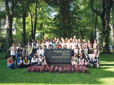 協定校の1つポートランド州立大学