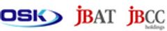 株式会社OSK、ＪＢアドバンスト・テクノロジー株式会社、ＪＢＣＣホールディングス株式会社のロゴ
