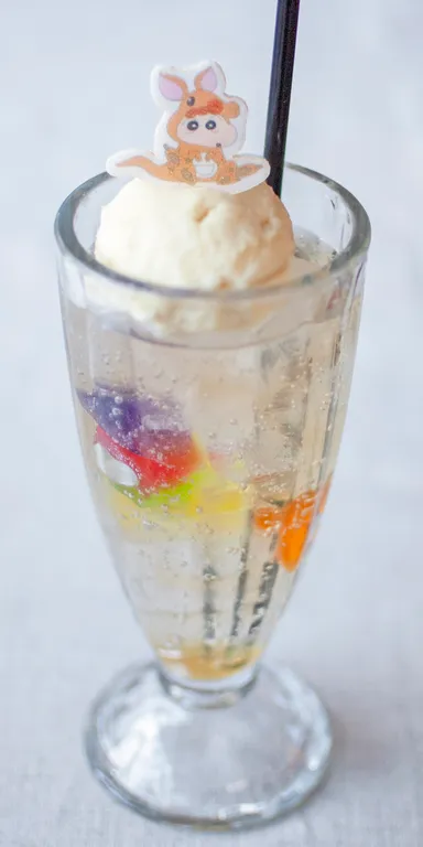 ひまわりのキラキラジュエリージンジャーエール