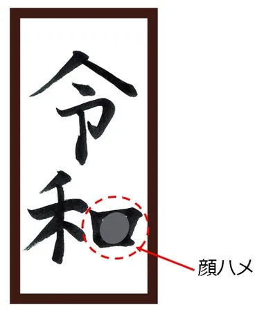 顔ハメ看板「令和」