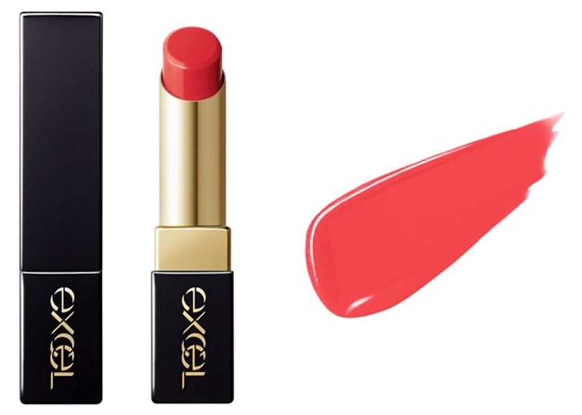 【6月18日】メイクアップブランド『エクセル』から、
リッチなツヤと美発色を叶える
トリートメント感覚リップ
「グレイズバームリップ」の新色発売