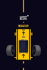 MY4810 Montblanc x Pirelli Trolley Collection　モンブランが、イタリアのタイヤ製造のパイオニアと手を結び、コラボレーショントローリーを発売「#MY4810 モンブラン×ピレリ トローリー コレクション」