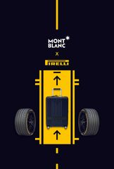 MY4810 Montblanc x Pirelli Trolley Collection　モンブランが、イタリアのタイヤ製造のパイオニアと手を結び、コラボレーショントローリーを発売「#MY4810 モンブラン×ピレリ トローリー コレクション」