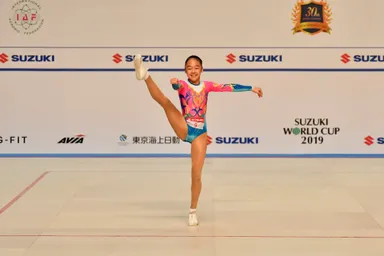 AG1女子シングル部門2位　山口彩莉選手