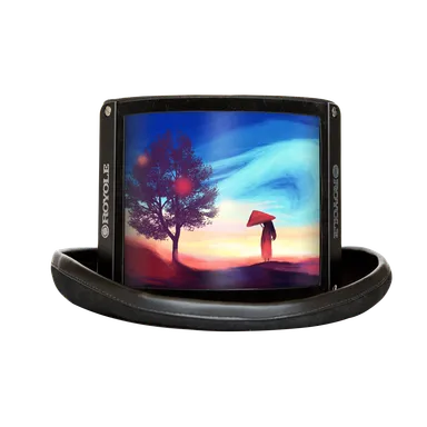 曲がるディスプレイ帽子