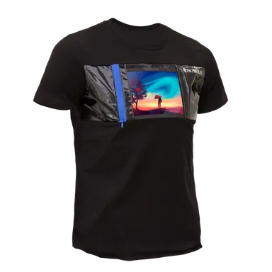 曲がるディスプレイTシャツ