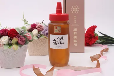 いつもありがとうラベル　百花蜂蜜 1