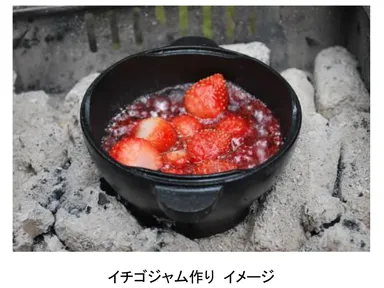 イチゴジャム作り イメージ