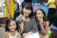 フィリピンの子供達との交流